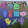 Minecraft sütikiszúró készlet